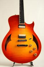 Marchione Guitars Semi Hollow 59 Burst Deluxe / Figured Maple&Mahogany Back / Cherry Sunburst_4