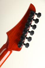 Marchione Guitars Neck-Through Carve Top 1pcs Figured Maple Top Mahogany H/S/H Trans Amber_7
