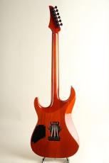 Marchione Guitars Neck-Through Carve Top 1pcs Figured Maple Top Mahogany H/S/H Trans Amber_9