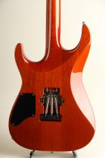 Marchione Guitars Neck-Through Carve Top 1pcs Figured Maple Top Mahogany H/S/H Trans Amber_10