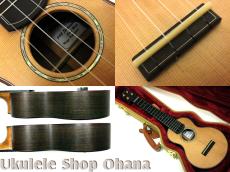 Kikolele ソプラノロングネック #93 ウエスタンレッドシダー/ウォルナット(訳アリ特別価格にて)_4