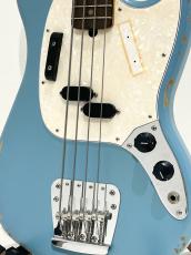 Fender JMJ Road Worn Mustang Bass / Faded Daphne Blue_3