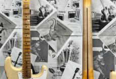 Fender Custom Shop 70th Anniversary 1954 Stratocaster Heavy Relic Gold Hardware -Vintage Blonde- 2024USED!!_6