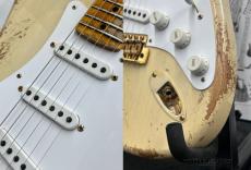 Fender Custom Shop 70th Anniversary 1954 Stratocaster Heavy Relic Gold Hardware -Vintage Blonde- 2024USED!!_8