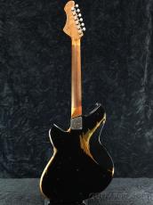 Novo Guitars Serus P2 Custom -Bull Black over Gold Top Gold Medium Distress- 【ミディアムスケール】_4