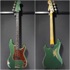 Fender Custom Shop 1966 Precision Bass Heavy Relic -Aged Sherwood Green Metallic/PHC-【3.93kg】【Limited Edition】_2