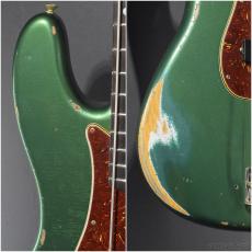 Fender Custom Shop 1966 Precision Bass Heavy Relic -Aged Sherwood Green Metallic/PHC-【3.93kg】【Limited Edition】_6