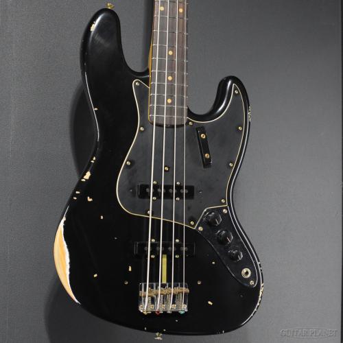 Fender Custom Shop 1962 Jazz Bass Relic Josefina Jaco Pickups -Aged Black/PHC-【4.05kg】【Custom Order】