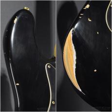 Fender Custom Shop 1962 Jazz Bass Relic Josefina Jaco Pickups -Aged Black/PHC-【4.05kg】【Custom Order】_6
