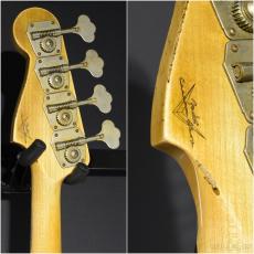 Fender Custom Shop 1962 Jazz Bass Relic Josefina Jaco Pickups -Aged Black/PHC-【4.05kg】【Custom Order】_9
