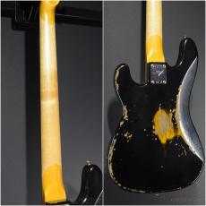 Fender Custom Shop 1966 Precision Bass Heavy Relic -Aged Black over Bleached 3 Tone Sunburst-【Limited Edition】_3