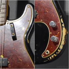 Fender Custom Shop 1966 Precision Bass Heavy Relic -Aged Black over Bleached 3 Tone Sunburst-【Limited Edition】_5