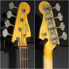 Fender Custom Shop 1966 Precision Bass Heavy Relic -Aged Black over Bleached 3 Tone Sunburst-【Limited Edition】_9