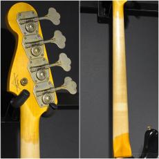 Fender Custom Shop 1961 Jazz Bass Heavy Relic -Black over CandyAppleRed-【4.08kg】【Custom Order】_9