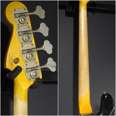 Fender Custom Shop 1961 Jazz Bass Heavy Relic -Black over ShorelineGold-【4.17kg】【Custom Order】_8