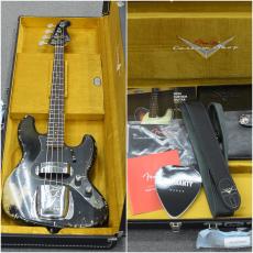 Fender Custom Shop 1961 Jazz Bass Heavy Relic -Black over ShorelineGold-【4.17kg】【Custom Order】_11