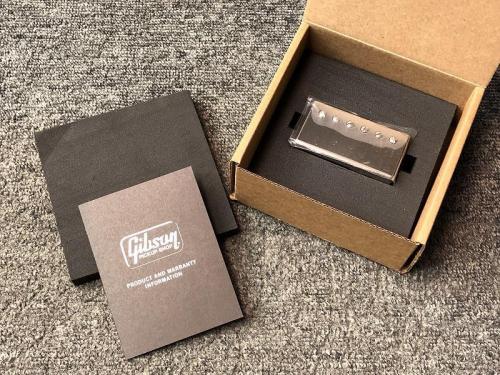 Gibson 60s Burstbucker (Double Black/Nickel Cover/2-Conductor/Unpotted/Alnico 5)