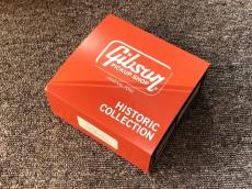 Gibson Custombucker (Matched Set/Double Black/True Historic Nickel Cover/2-Conductor/Unpotted/Alnico 3)_2