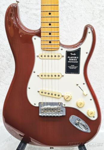 Fender Player II Stratocaster-Transparent Mocha Burst-【チェンバードマホガニーボディ】【MXS24057637】