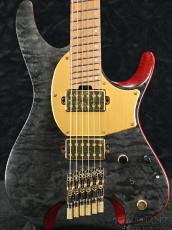 Ibanez MGFM10 Manuel Gardner Fernandes -Obsidian Black Low Gloss-【Stainless Steel Frets】【軽量2.16kg!】