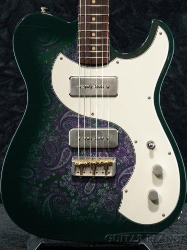 FANO Builder's Choice Alt de facto TC6 -British Racing Green Paisley Light Distress-【初のペイズリー!】