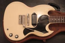 Gibson 1965 SG Junior "Original TV White Finish with Wide Nut Width"_3