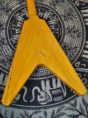 Gibson 1958 Korina Flying V Reissue Black Pickguard VOS -2021USED!【3.41kg】_10