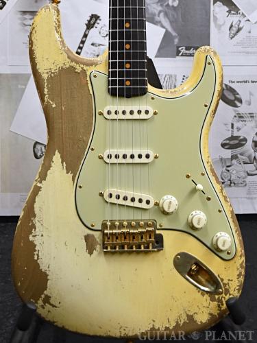 Fender Custom Shop MBS 1963 Stratocaster Heavy Relic -Aged Vintage White- by Dale Wilson 2024USED!!