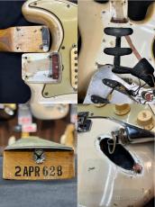 Fender 1962 Stratocaster -Original Olympic White/Slab Rose Neck!-【Vintage!!】_10