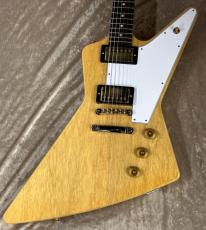Gibson Custom Shop 1958 Korina Explorer Reissue "White Pickguard" Natural VOS s/n 841856 【3.62kg】