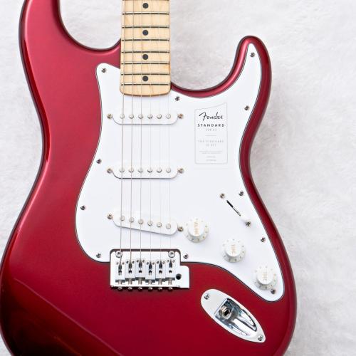 Fender Standard Stratocaster White Pickguard Candy Cola #ISFD25002027【3.78kg】