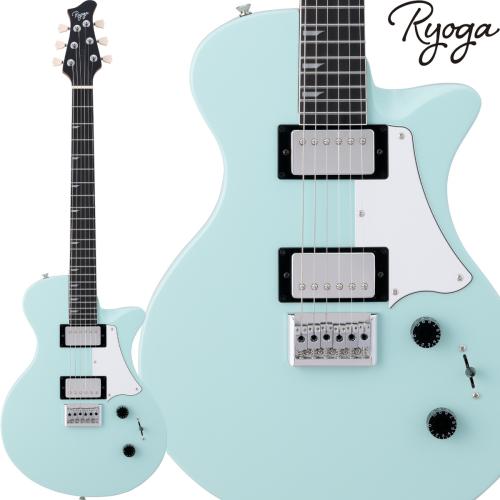 RYOGA HORNET Surf Green エレキギター ハムバッカー ベイクドメイプルネック