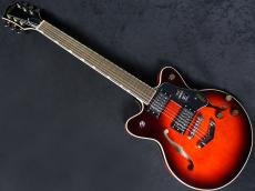 Gretsch G2655 Streamliner Center Block Jr. Double-Cut with V-Stoptail Claret Burst_2