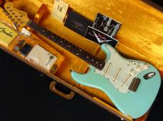 Fender Custom Shop 1960 Stratocaster Relic Daphne Blue 2009_2