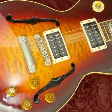Gibson YCS Les Paul Style-F Quilt Ruby Burst 1996_9