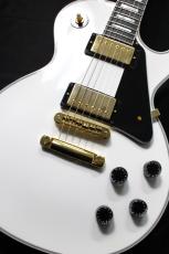 Gibson Custom Shop Les Paul Custom w/ Ebony Fingerboard Gloss "Alpine White"【漆黒エボニー指板】_5