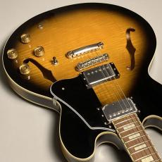 HISTORY HSA-Standard Tobacco Sunburst エレキギター セミアコ カーリーメイプル材 【現物画像】_11