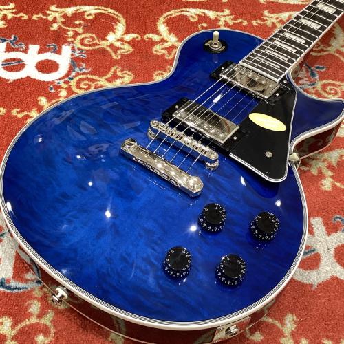 Epiphone Les Paul Custom Quilt Viper Blue【現物画像】【島村楽器限定】