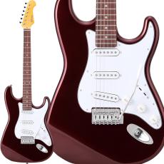 HISTORY HST-Performance Bordeaux Red ハムバッカー切替可能 アルダーボディ エレキギター ストラトキャスター