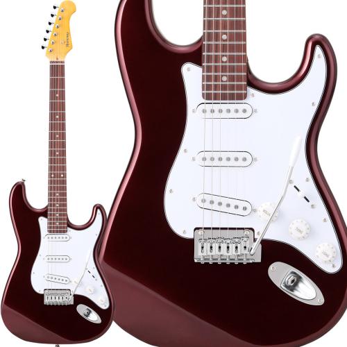 HISTORY HST-Performance Bordeaux Red ハムバッカー切替可能 アルダーボディ エレキギター ストラトキャスター