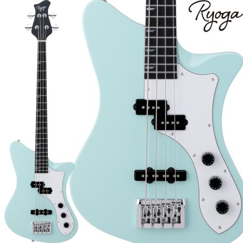 RYOGA SKATER-BASS Surf Green エレキベース PJタイプ ベイクドメイプルネック