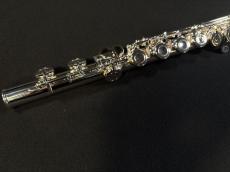 Sankyo 【現物写真】Silversonic C/C フルート 管体銀 カバードキー C足部管 ニューEメカ付 オフセット_2