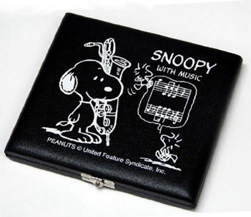 SNOOPY SBS05 黒 リードケース バリトンサックス 5枚収納可