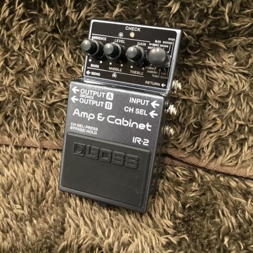 BOSS IR-2  アンプシミュレーター キャビネットIRローダー【2023/12/16発売予定】