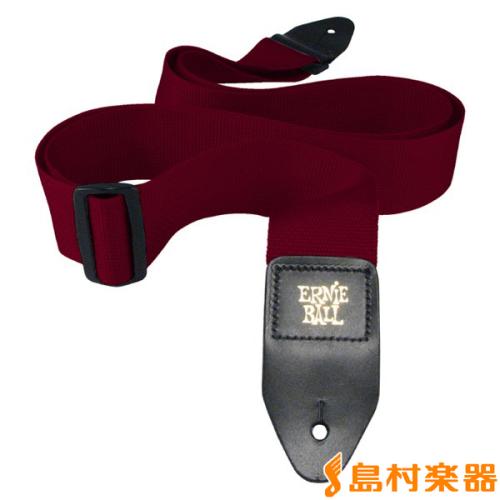 ERNIE BALL 4047 Polypro Strap Burgundy ストラップ