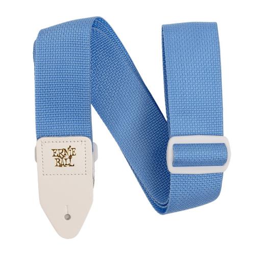 ERNIE BALL SOFT BLUE & WHITE POLYPRO GUITAR STRAP ポリプロ・ストラップP05348