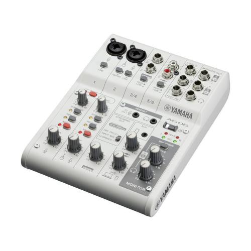 YAMAHA ライブストリーミングミキサー AG06 Mk2 / ホワイト