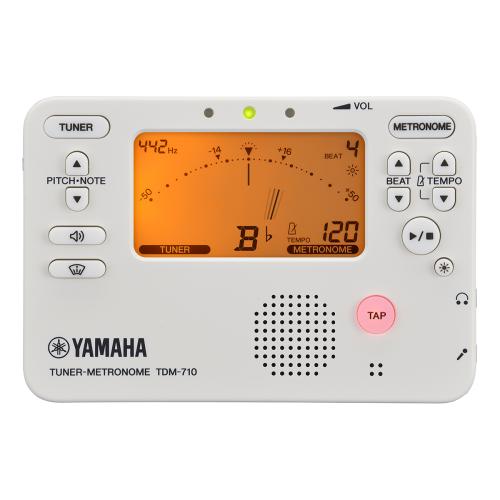 YAMAHA TDM-710IV アイボリー チューナーメトロノーム