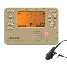 YAMAHA TDM-710GLM ゴールド チューナーメトロノーム クリップマイクセット