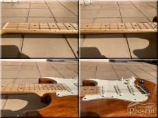 WARMOTH ST Model Walnut 1P Body / Maple 【PriceDown】_5